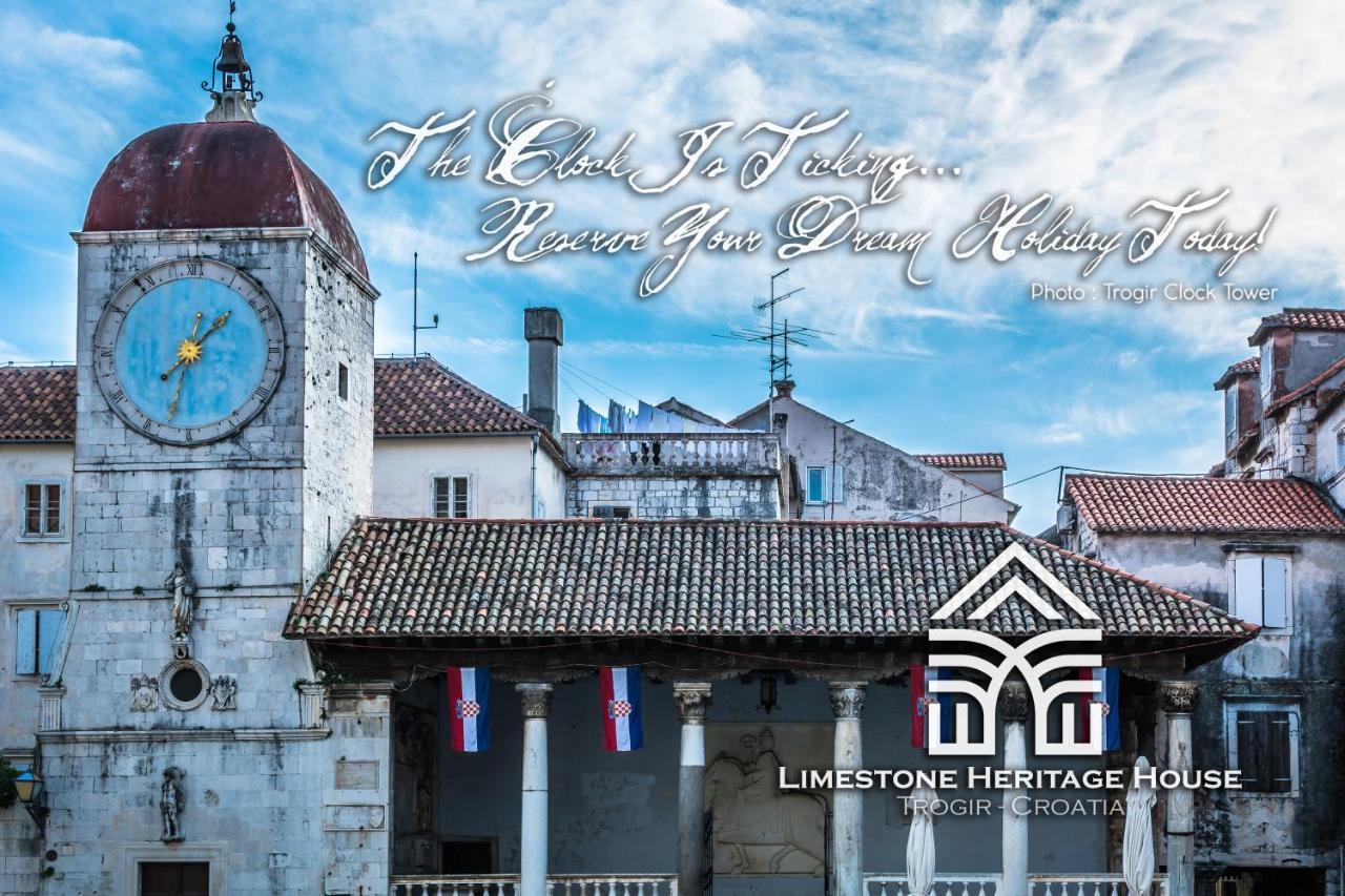 Limestone Heritage House Trogir Kültér fotó